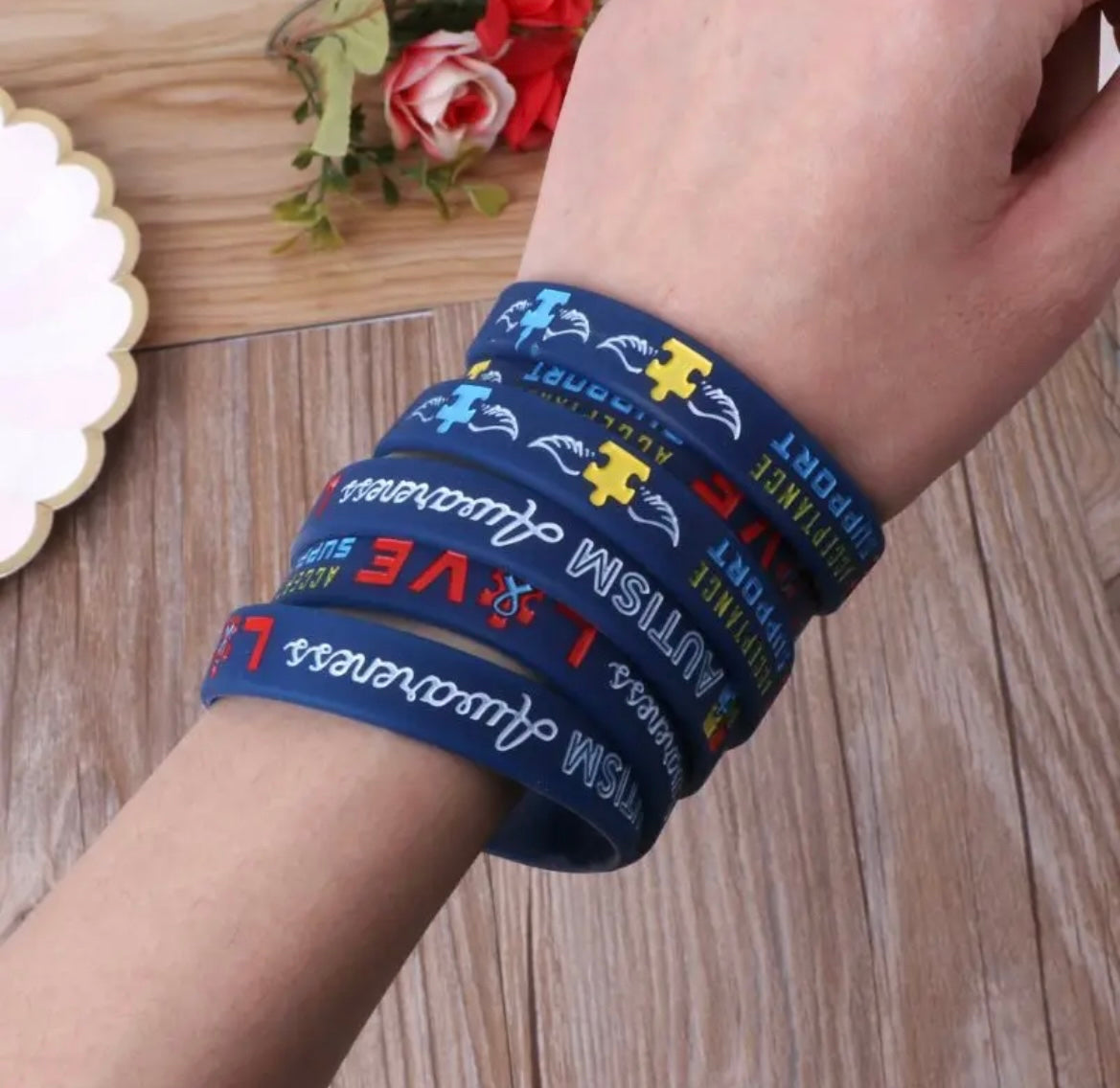 Autism Awareness Inspirational Bracelet
