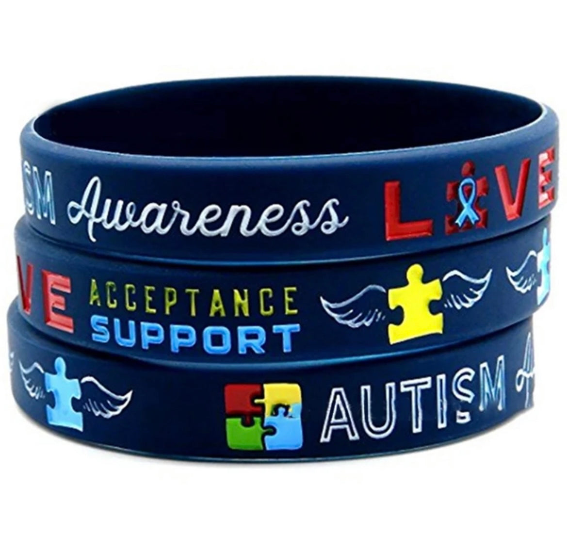 Autism Awareness Inspirational Bracelet