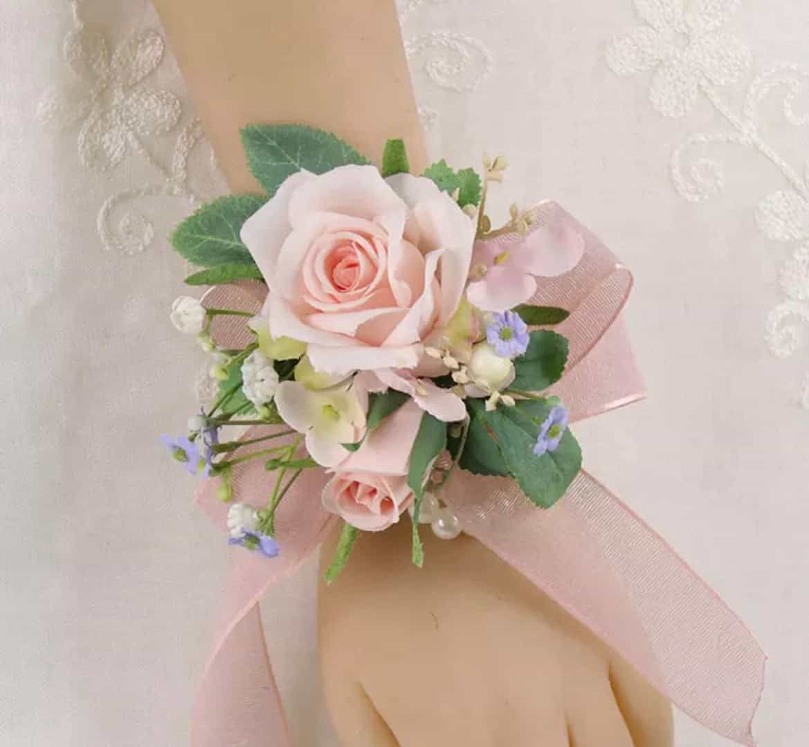 2pcs set Matching buttonhole and corsage-All-Times-Gifts