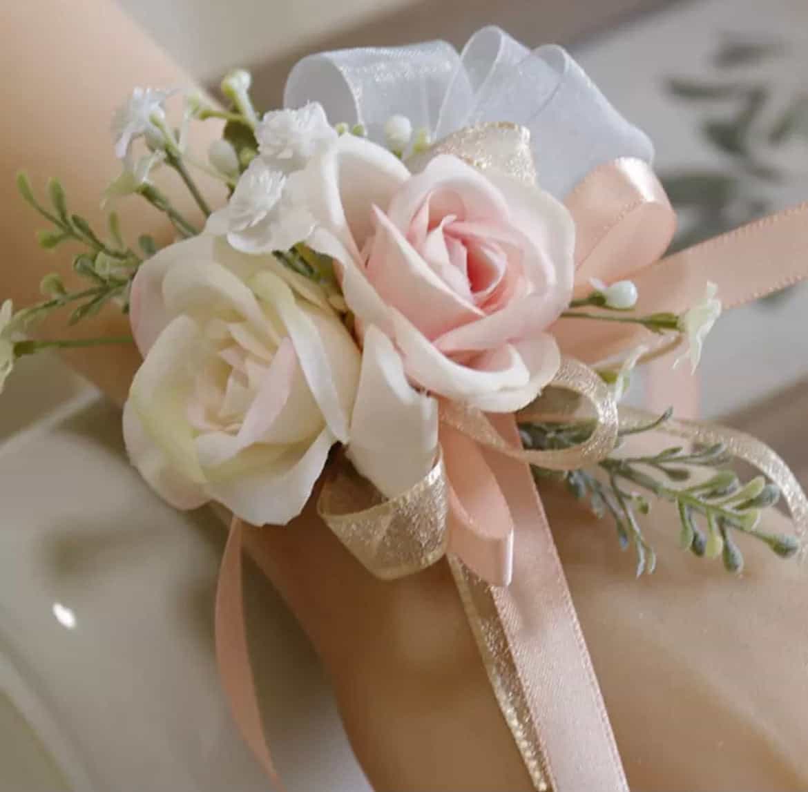 2pcs set Matching buttonhole and corsage-All-Times-Gifts
