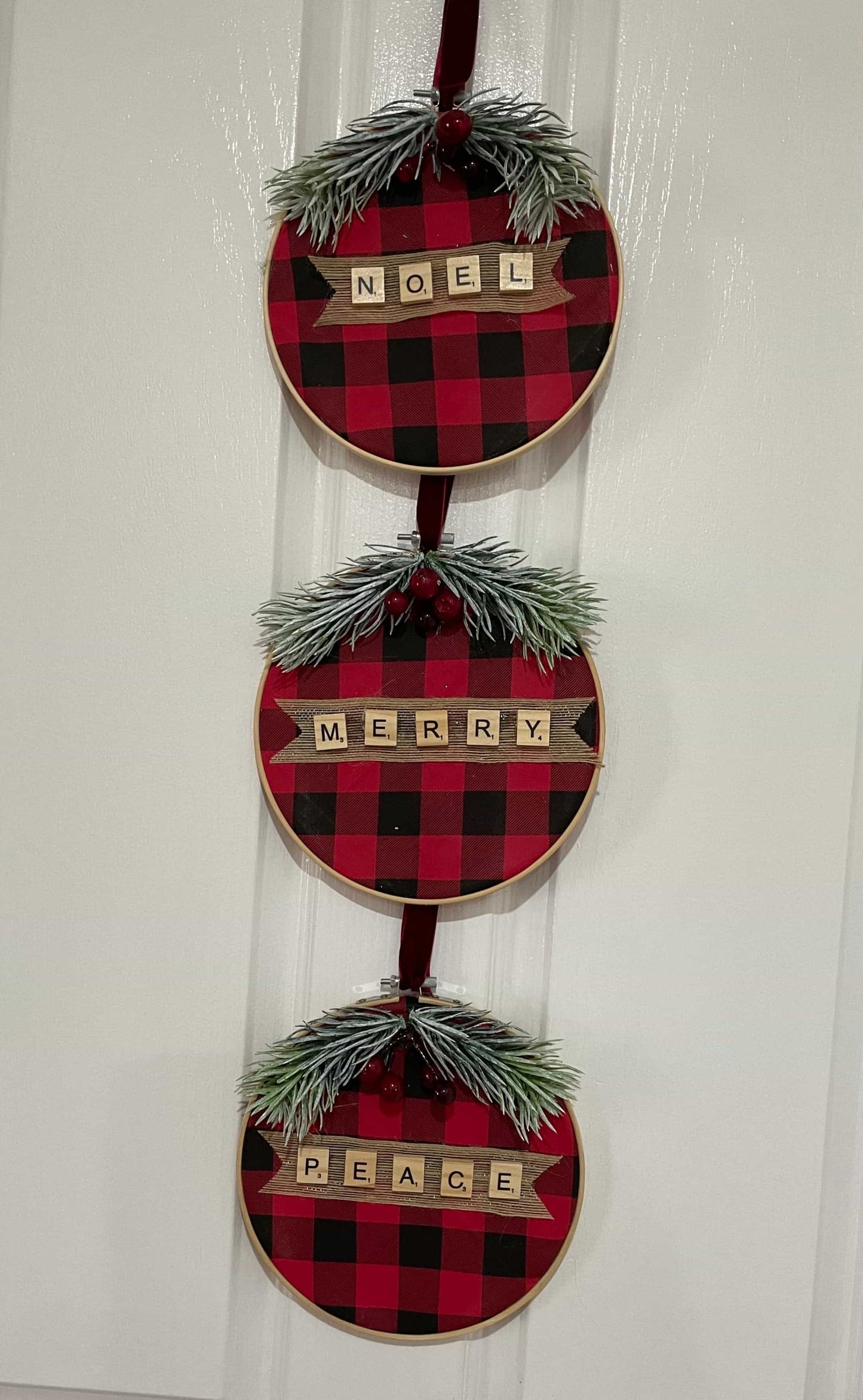 3pcs Christmas wreaths-All-Times-Gifts