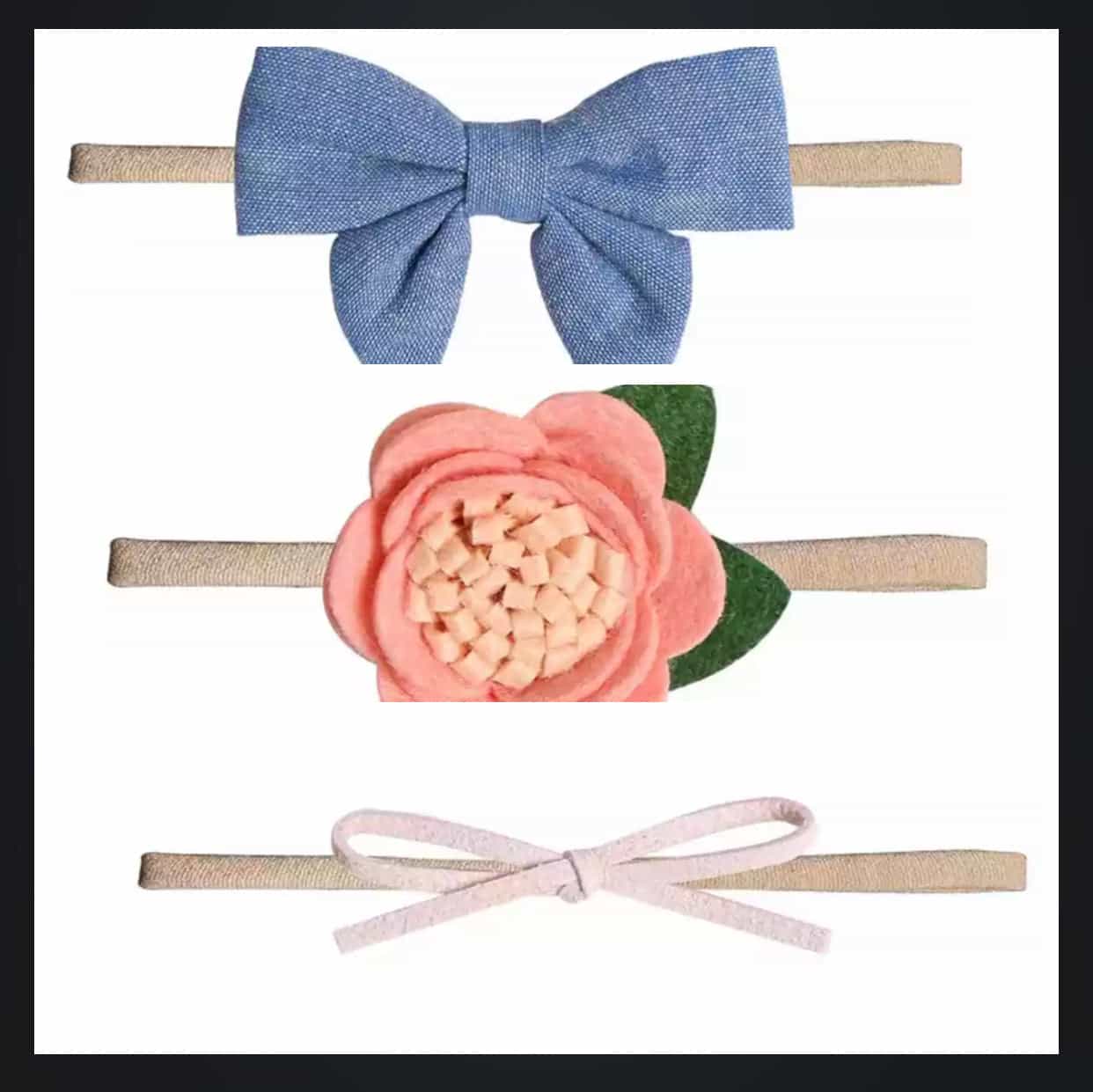 3pcs Set Baby Girl Headbands-All-Times-Gifts