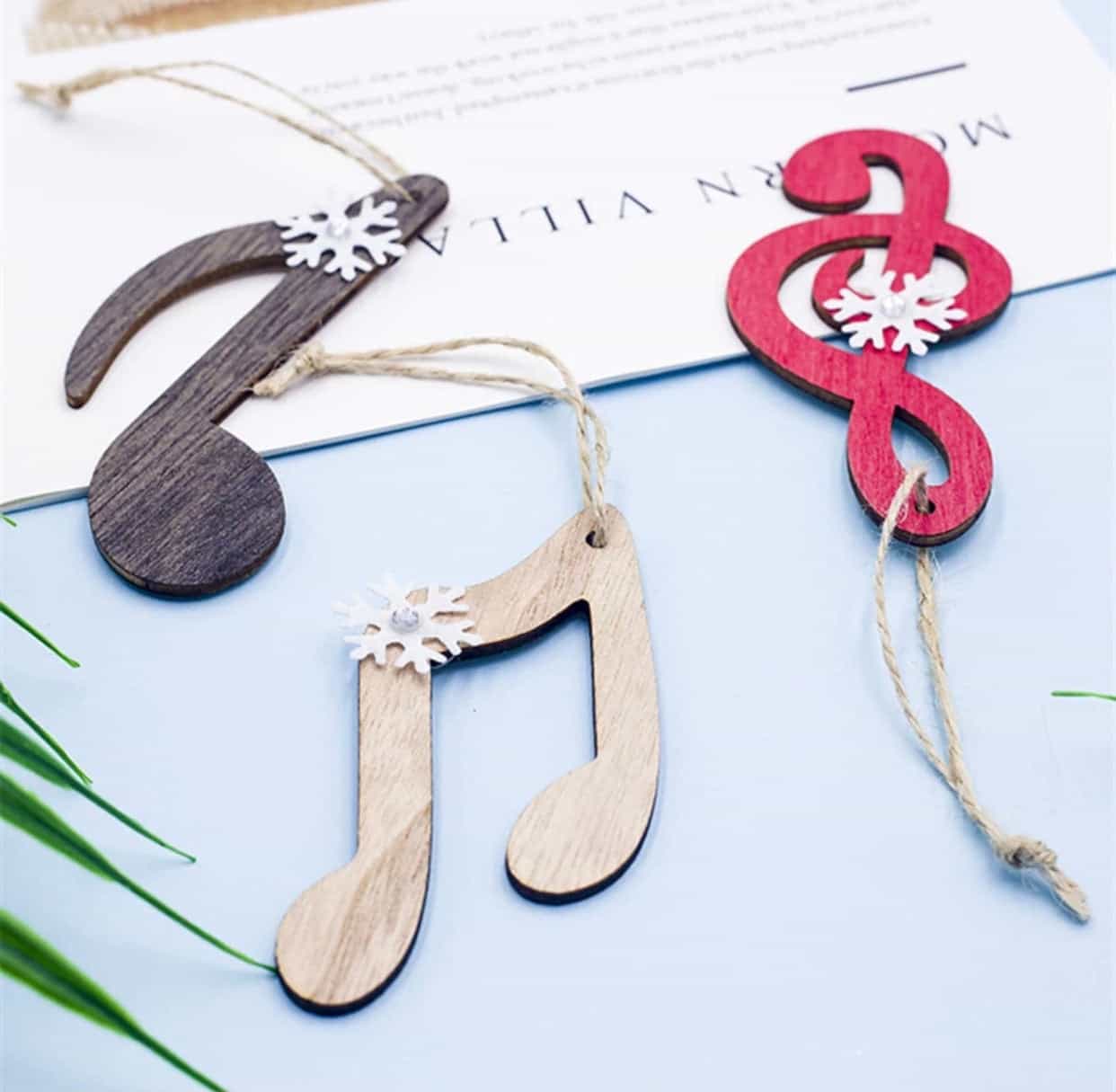 Musical Note Christmas Pendants-All-Times-Gifts