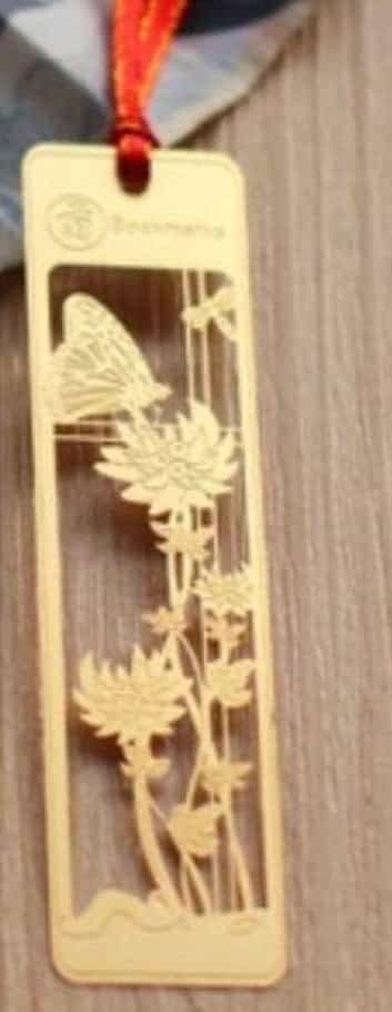 4pcs/Set Gold Metal Bookmarks-Bookmarks-All-Times-Gifts