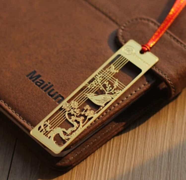 4pcs/Set Gold Metal Bookmarks-Bookmarks-All-Times-Gifts