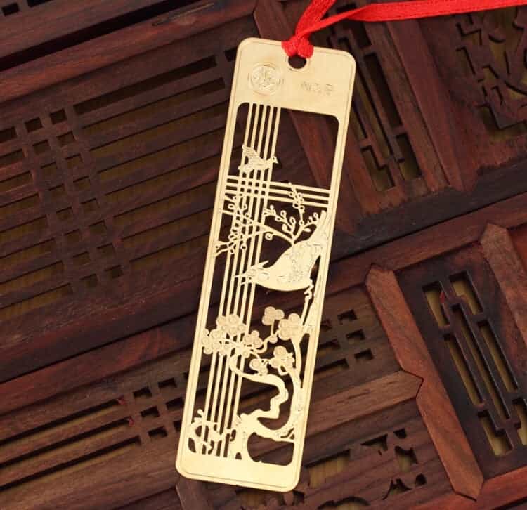 4pcs/Set Gold Metal Bookmarks-Bookmarks-All-Times-Gifts