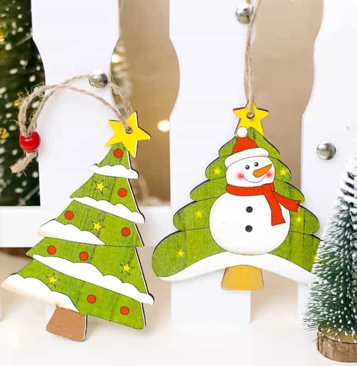 5pcs/Set Colourful Designs Christmas Ornaments-All-Times-Gifts
