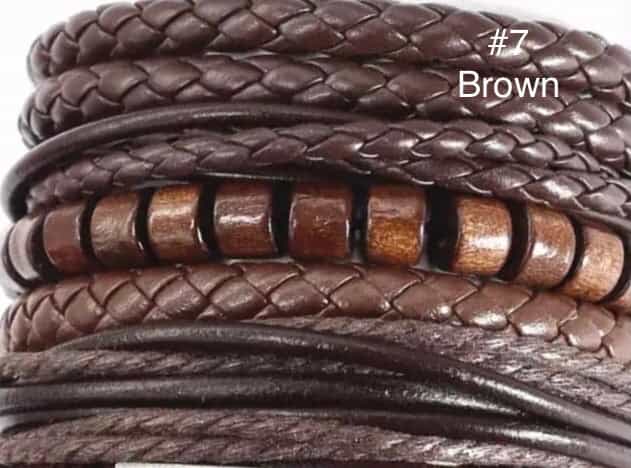 5pcs/Set leather bracelets-All-Times-Gifts