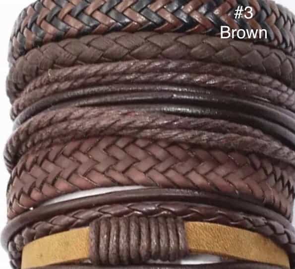5pcs/Set leather bracelets-All-Times-Gifts