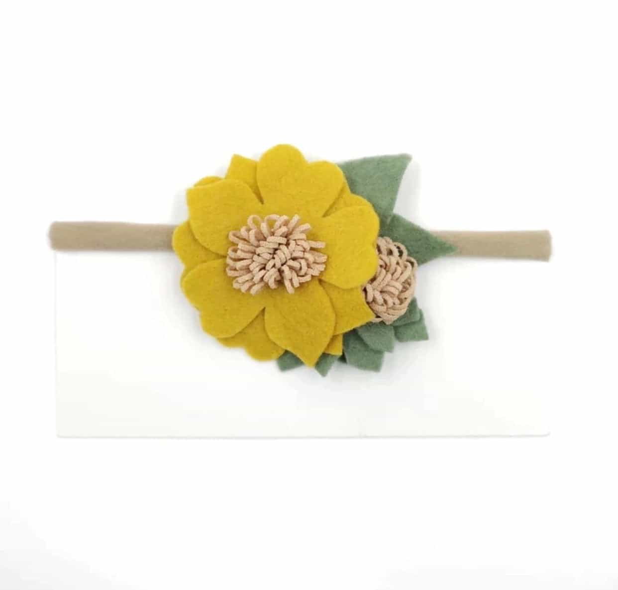 6pcs Set Felt Flower Headband-All-Times-Gifts