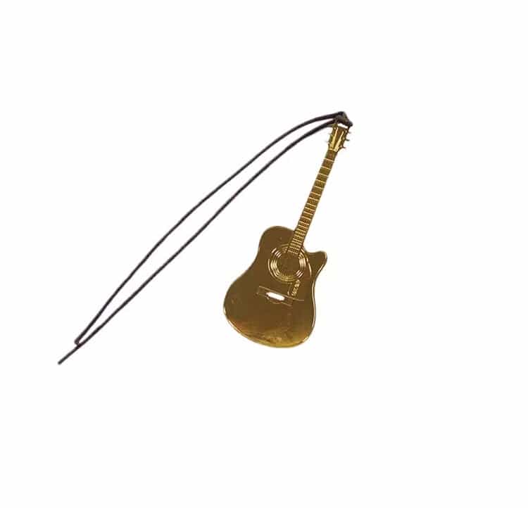5pcs/Set Musical Instruments Golden Metal Bookmarks-Bookmarks-All-Times-Gifts