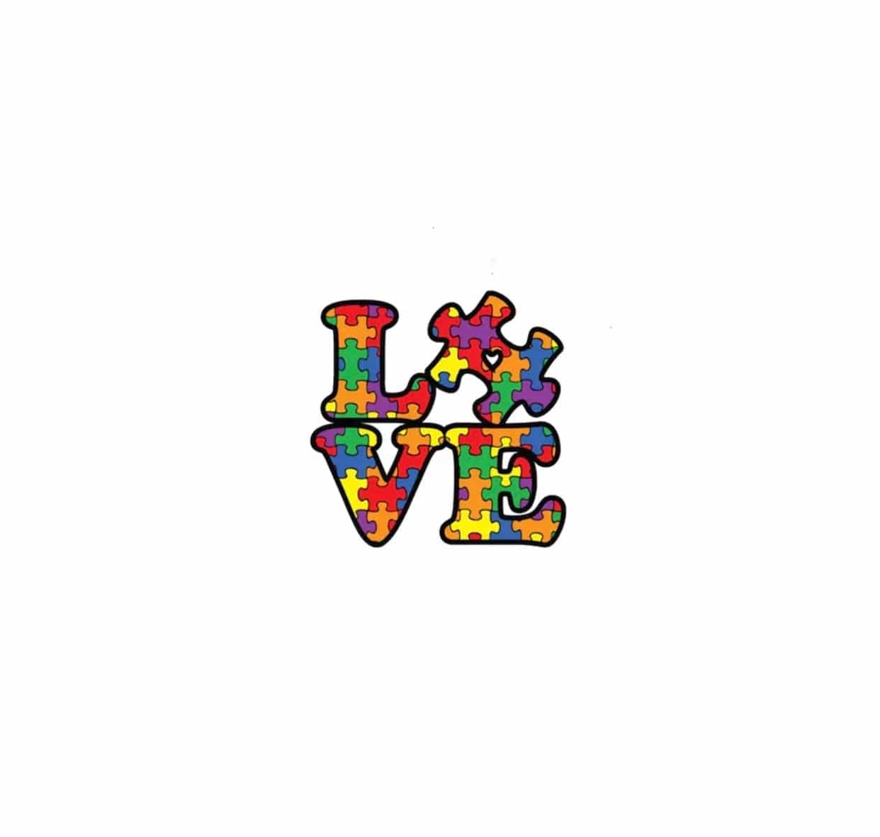 Autism awareness Acrylic Pin Brooch-All-Times-Gifts
