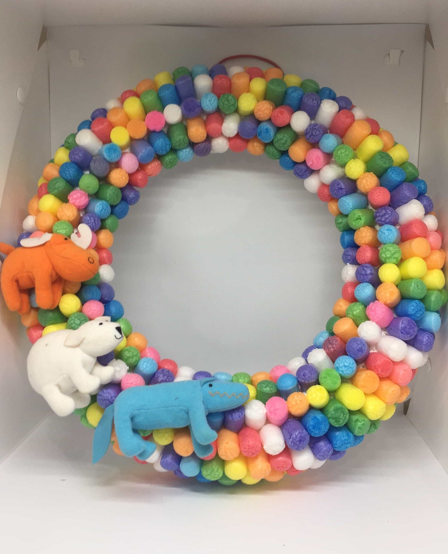 Baby Room Colourful Wreath-Personalised Wreath-All-Times-Gifts