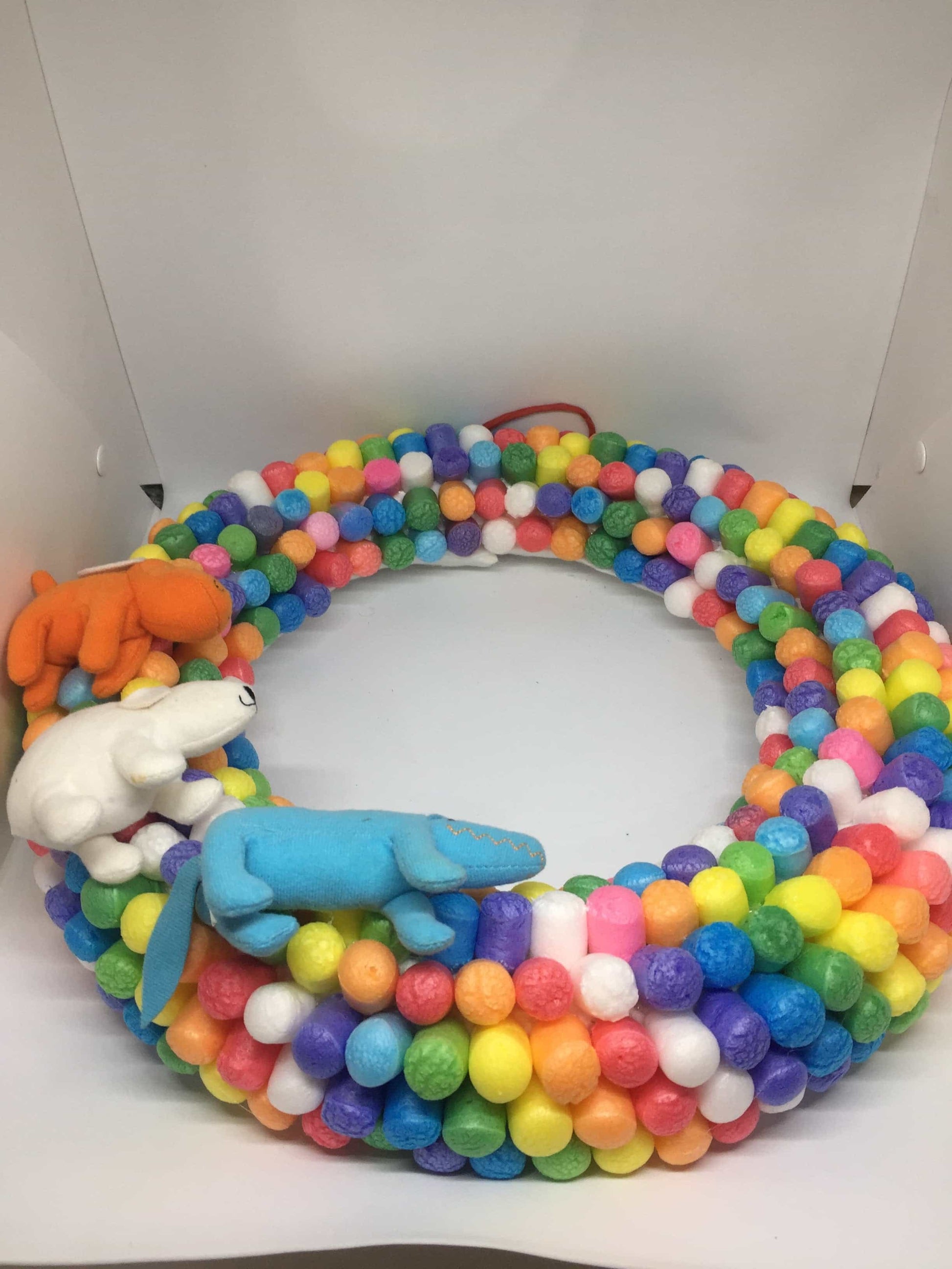 Baby Room Colourful Wreath-Personalised Wreath-All-Times-Gifts