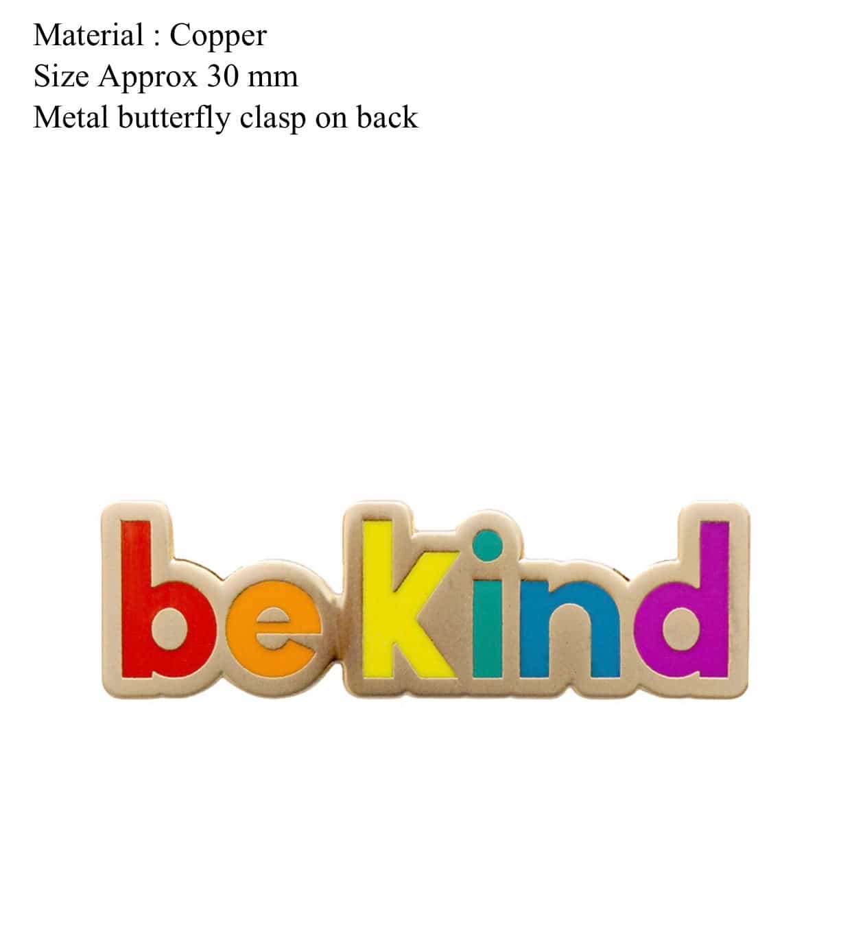 Be Kind Pin Brooch-All-Times-Gifts