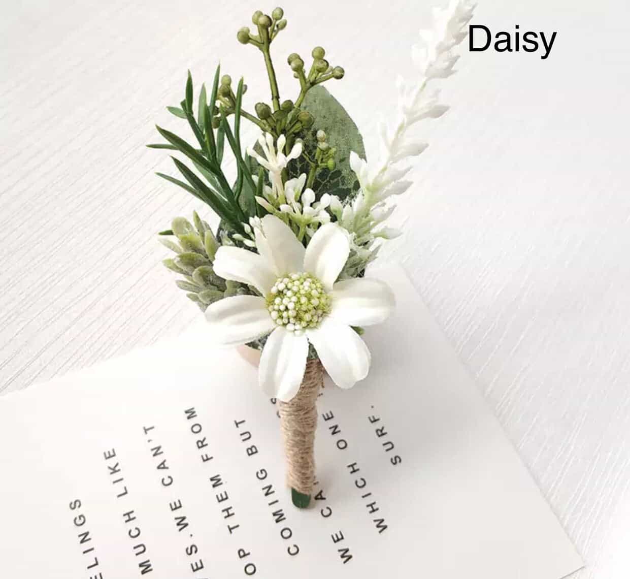 Boutonnières Groom Flower Buttonhole Boutonnières-All-Times-Gifts