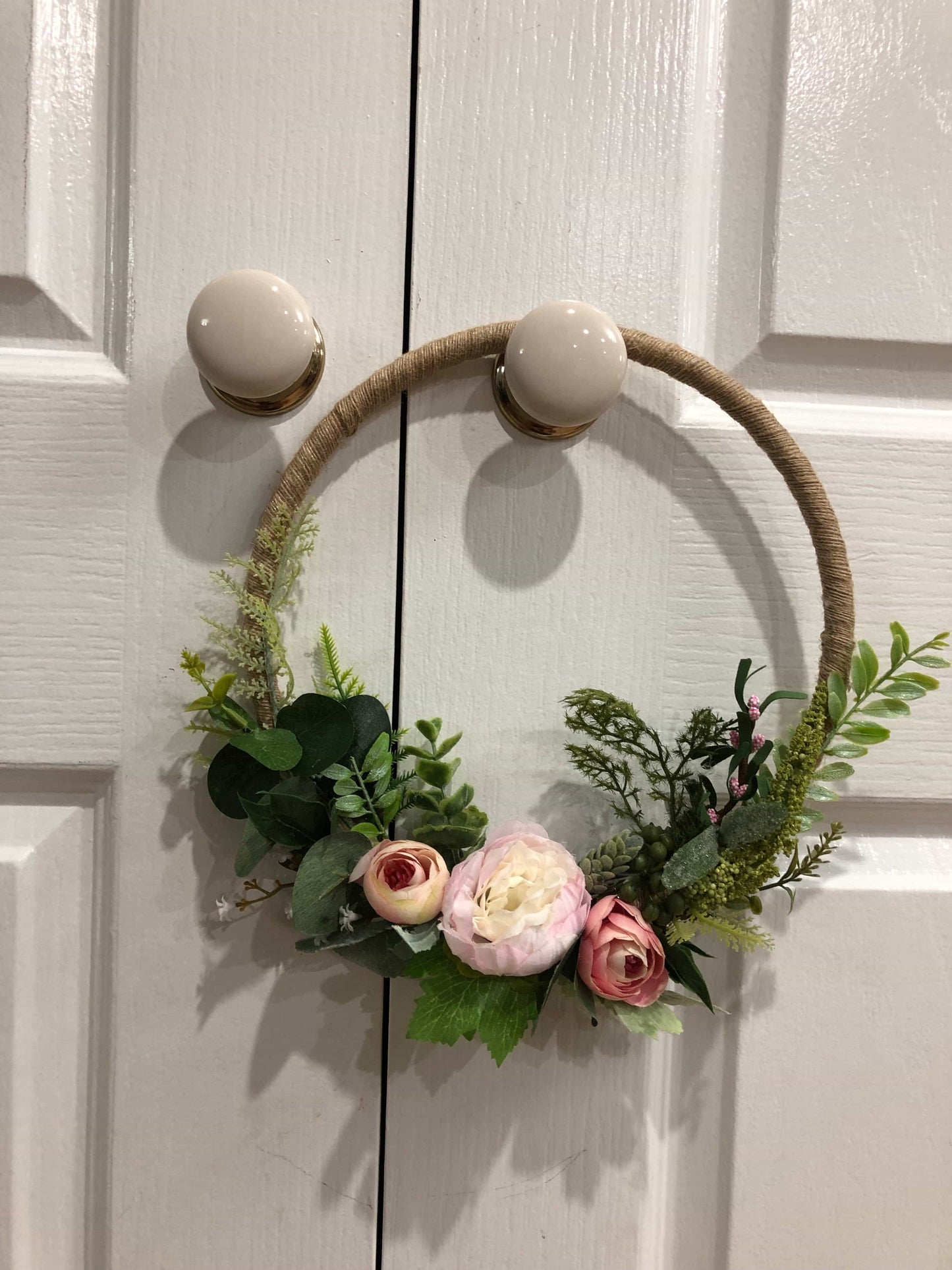 Bridesmaids Floral Hoops custom made-All-Times-Gifts