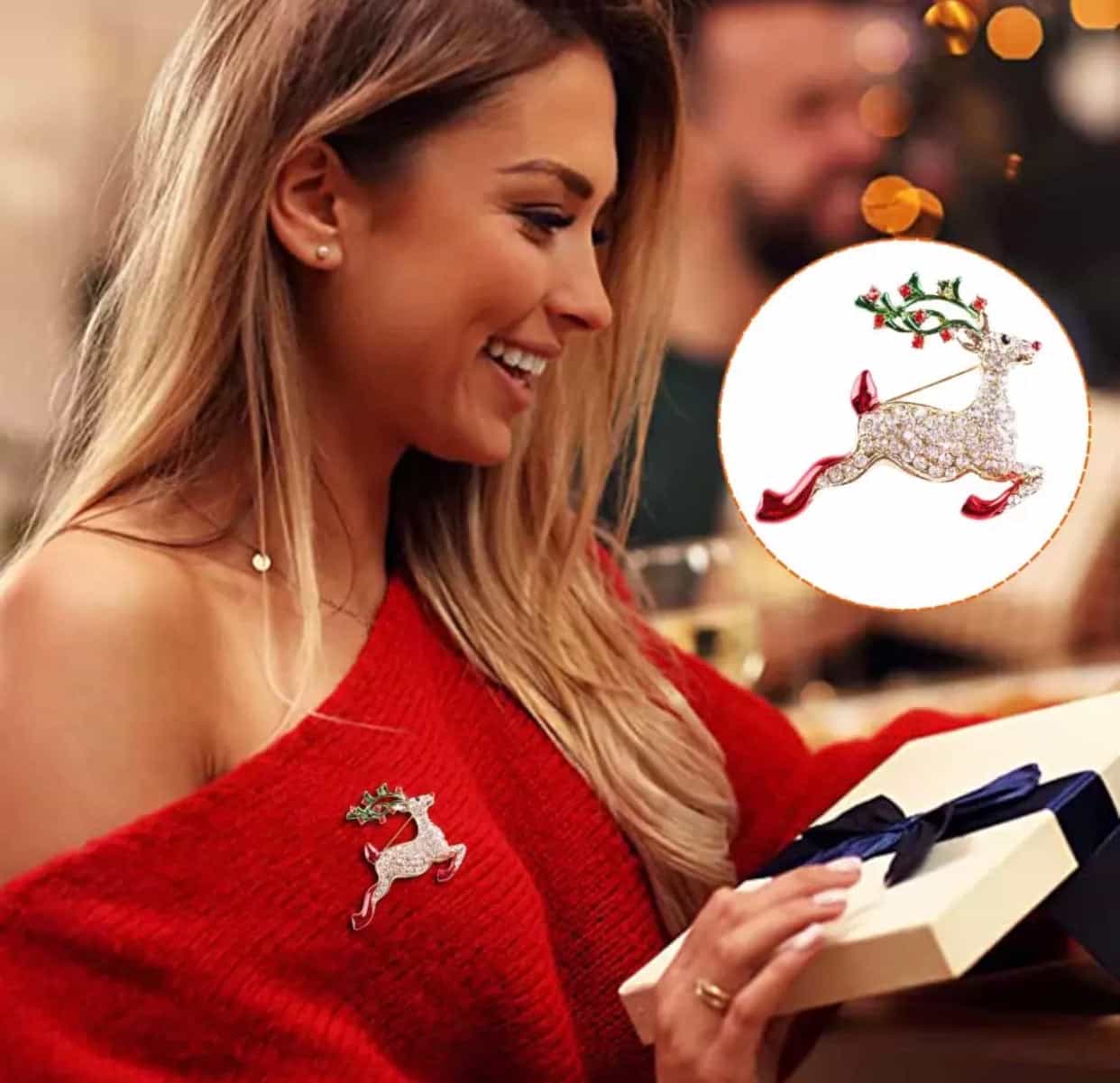 Christmas Brooch Pin-All-Times-Gifts