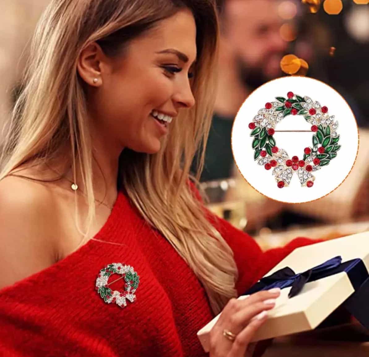 Christmas Brooch Pin-All-Times-Gifts