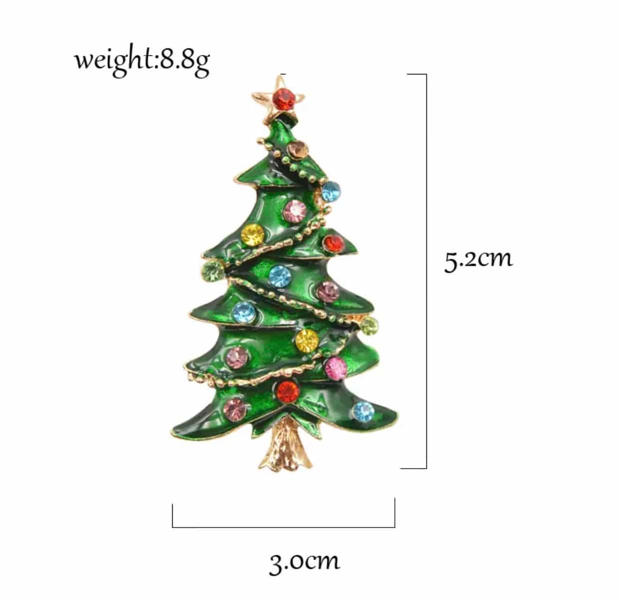 Christmas Brooch Pin-All-Times-Gifts