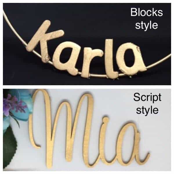 Double Golden Floral Hoop-Personalised Hoops-All-Times-Gifts