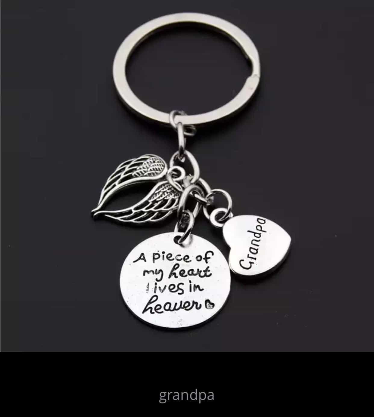 Family Members Memorial Key Ring-All-Times-Gifts