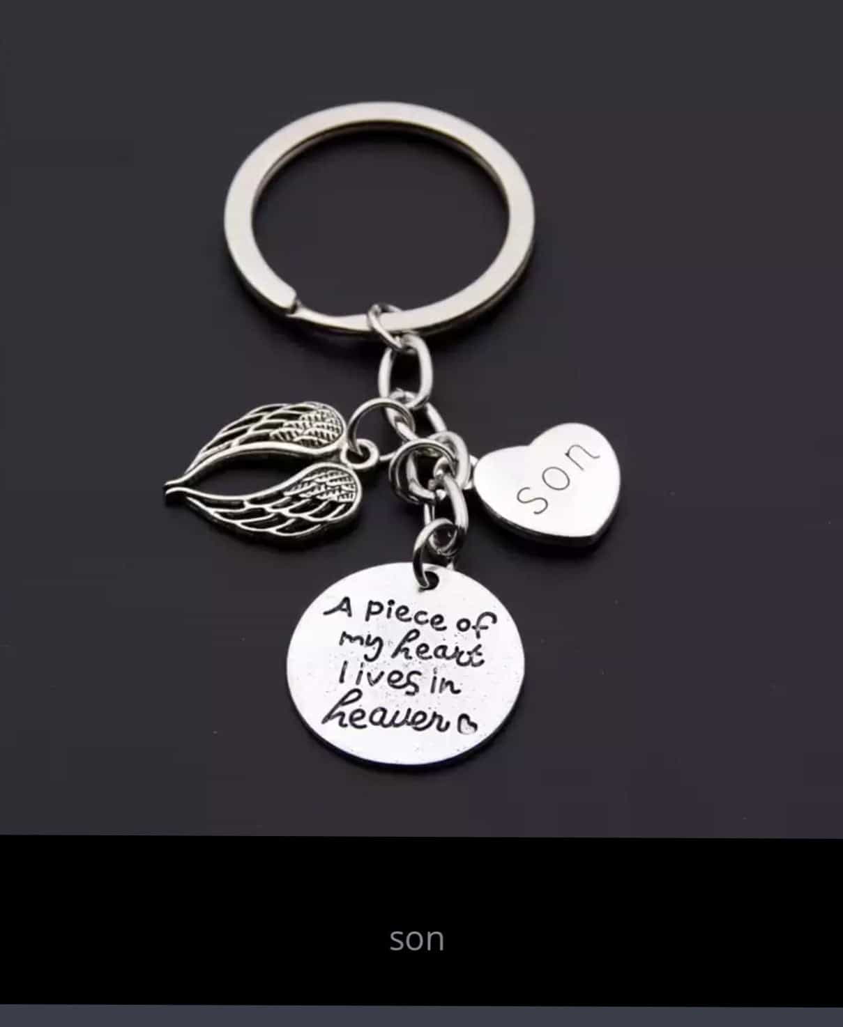 Family Members Memorial Key Ring-All-Times-Gifts