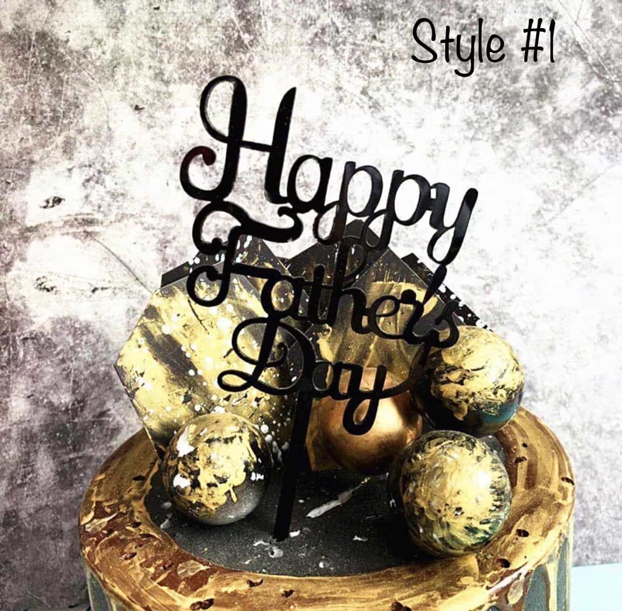 Father’s Day Cake Topper-Cake Topper-All-Times-Gifts