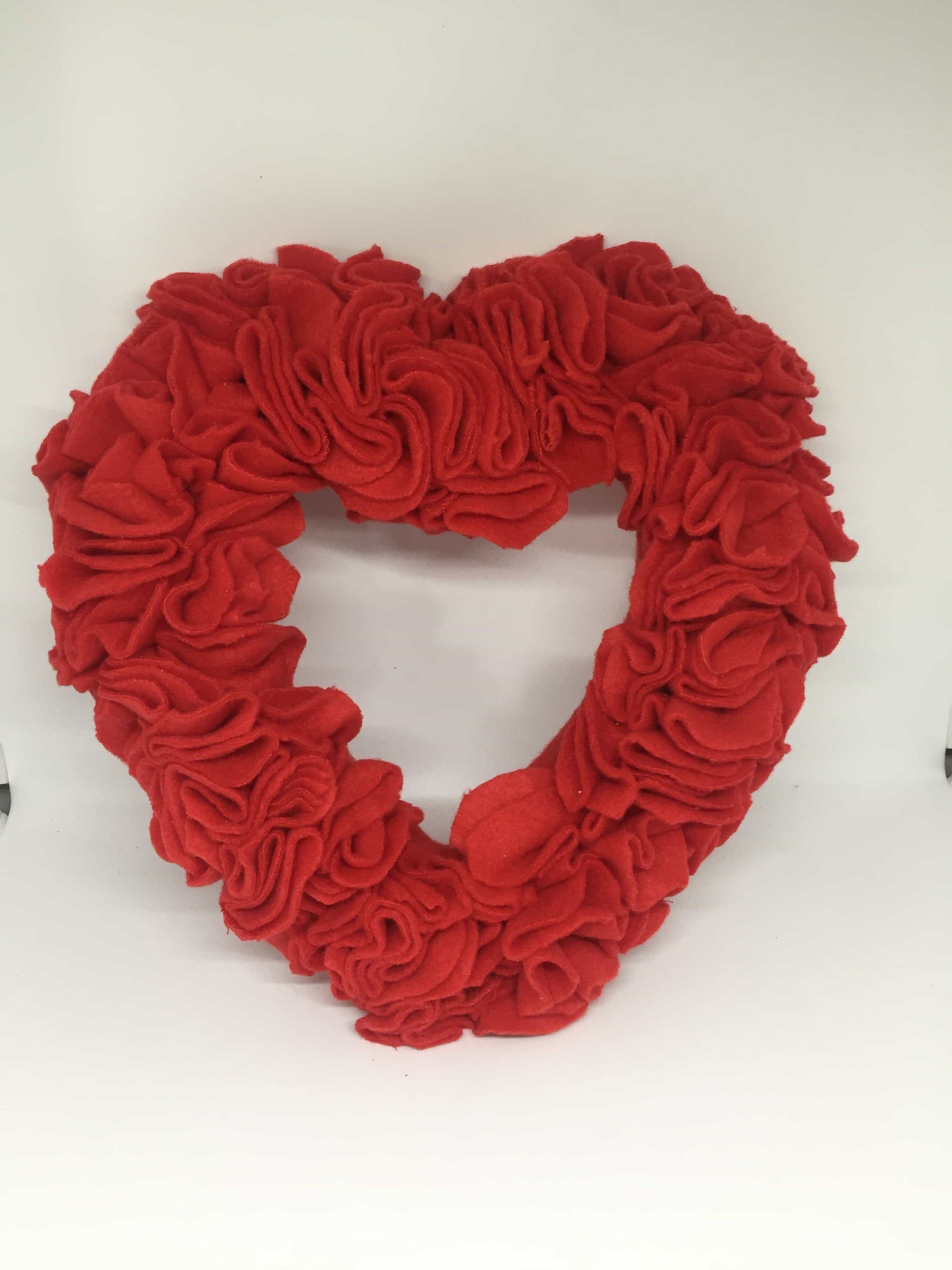 Valentine Felt Heart-Valentine's Day-All-Times-Gifts