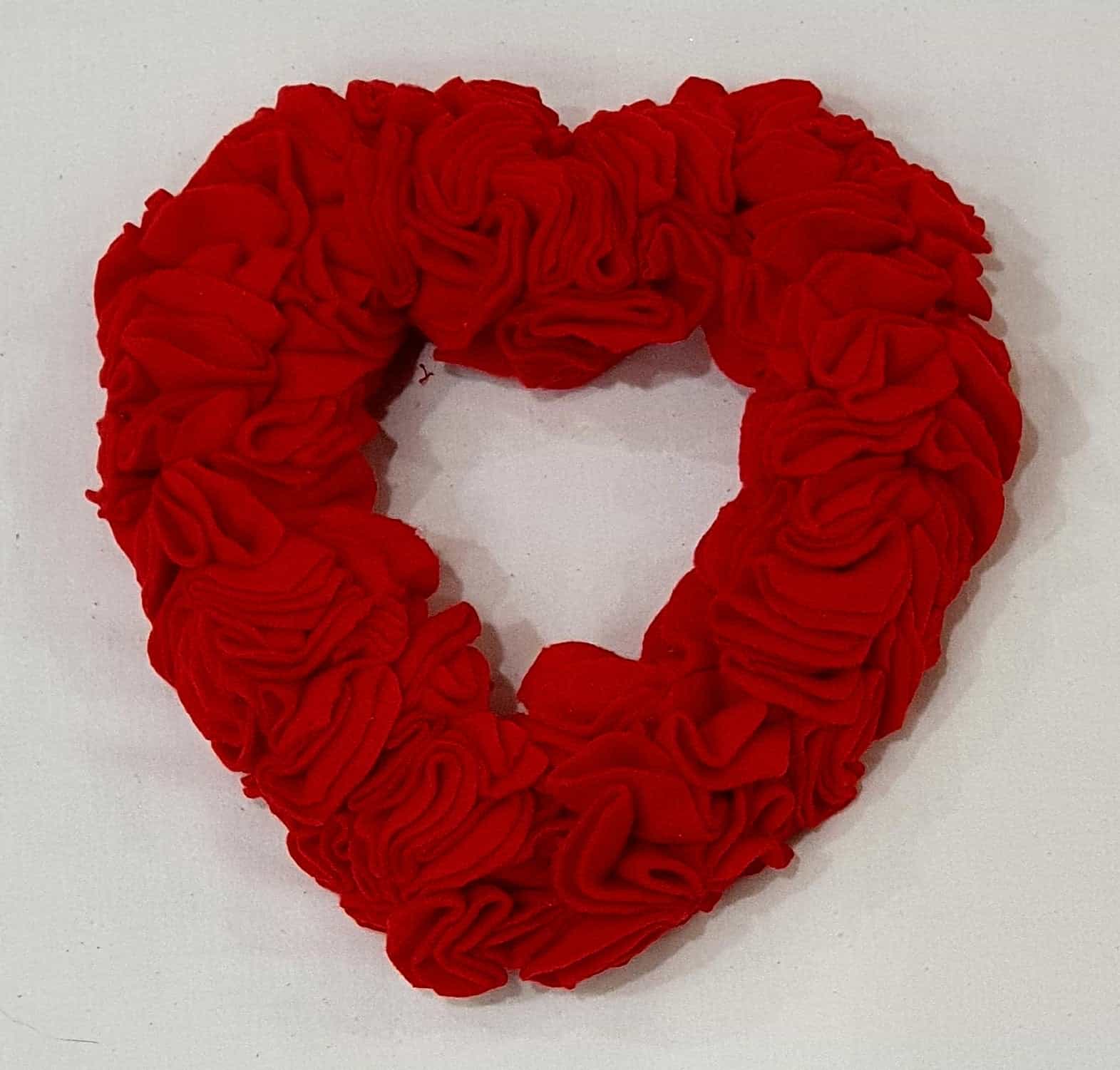 Valentine Felt Heart-Valentine's Day-All-Times-Gifts