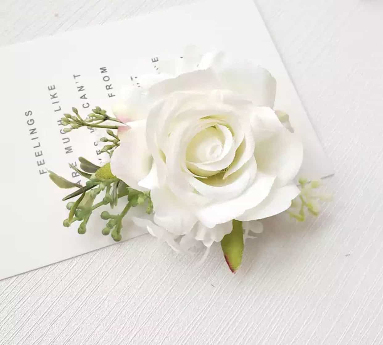 Floral Rose Corsage Bracelet-Event-All-Times-Gifts