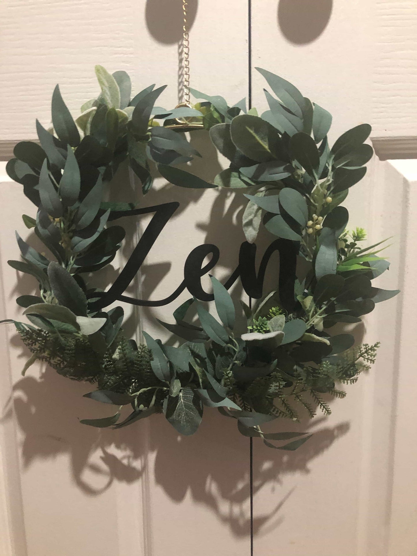 Floral Hoop Wall Art Wooden or Natural custom made-Personalised Hoops-All-Times-Gifts