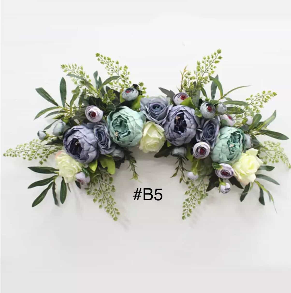 Floral Vine Grapes Wreath Garland-All-Times-Gifts