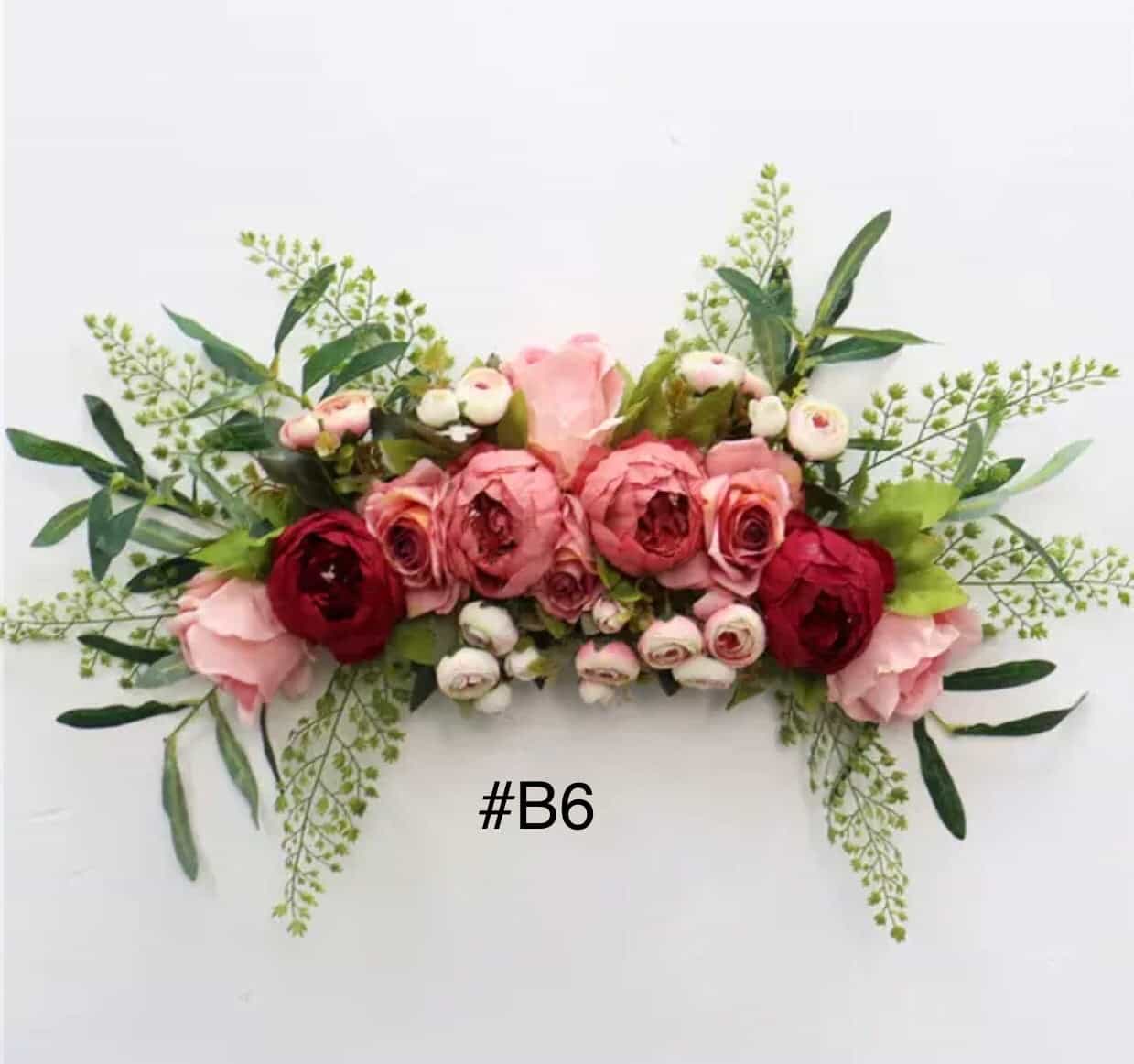 Floral Vine Grapes Wreath Garland-All-Times-Gifts