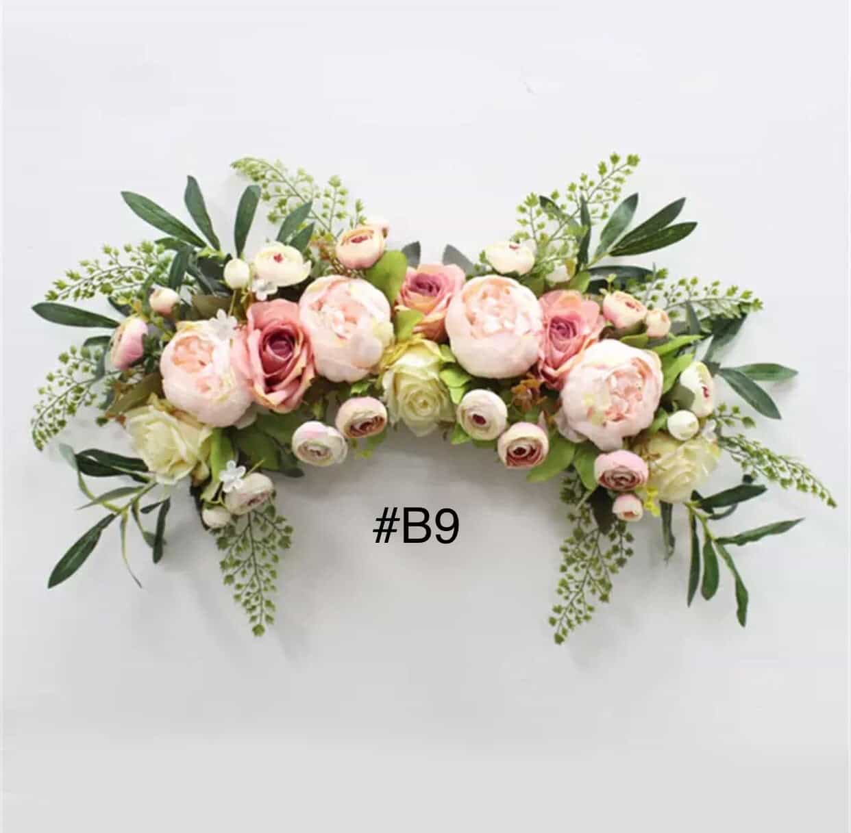 Floral Vine Grapes Wreath Garland-All-Times-Gifts