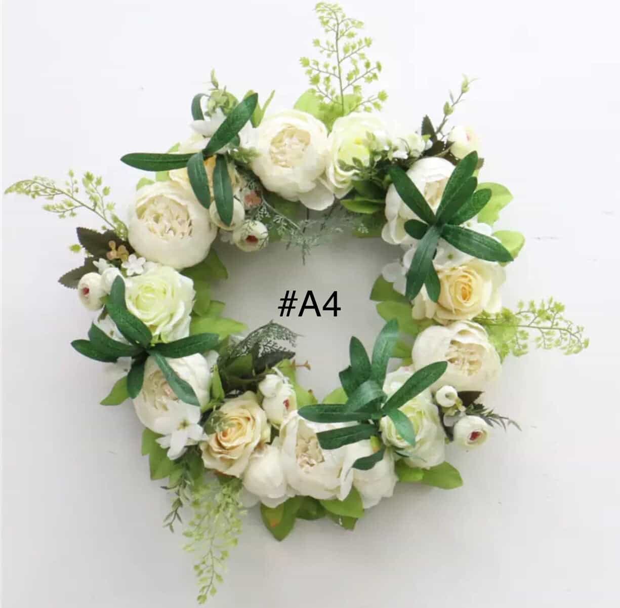 Floral Vine Grapes Wreath Garland-All-Times-Gifts