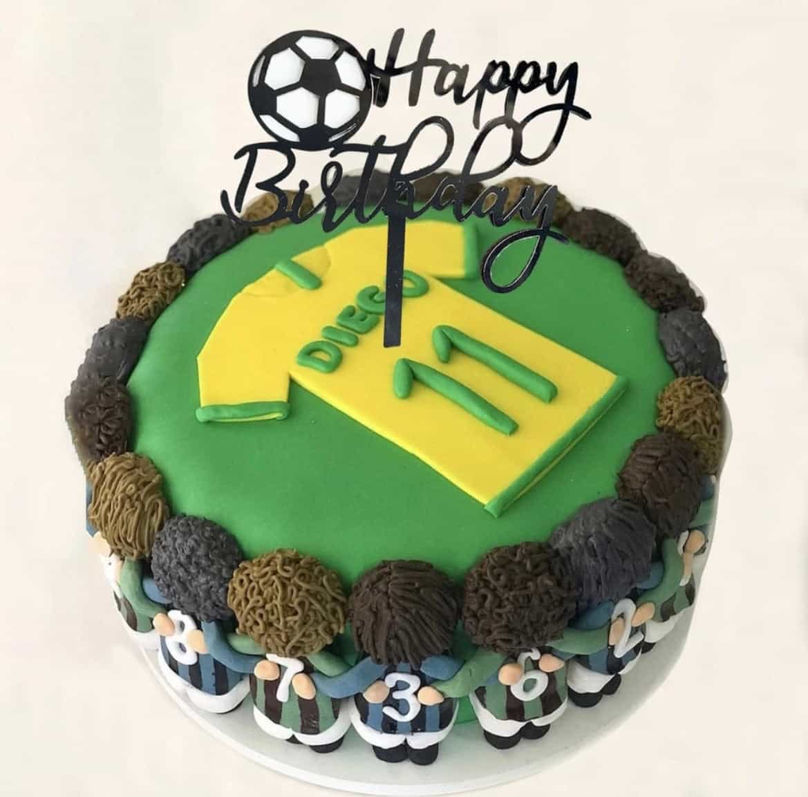 Soccer cake topper-All-Times-Gifts