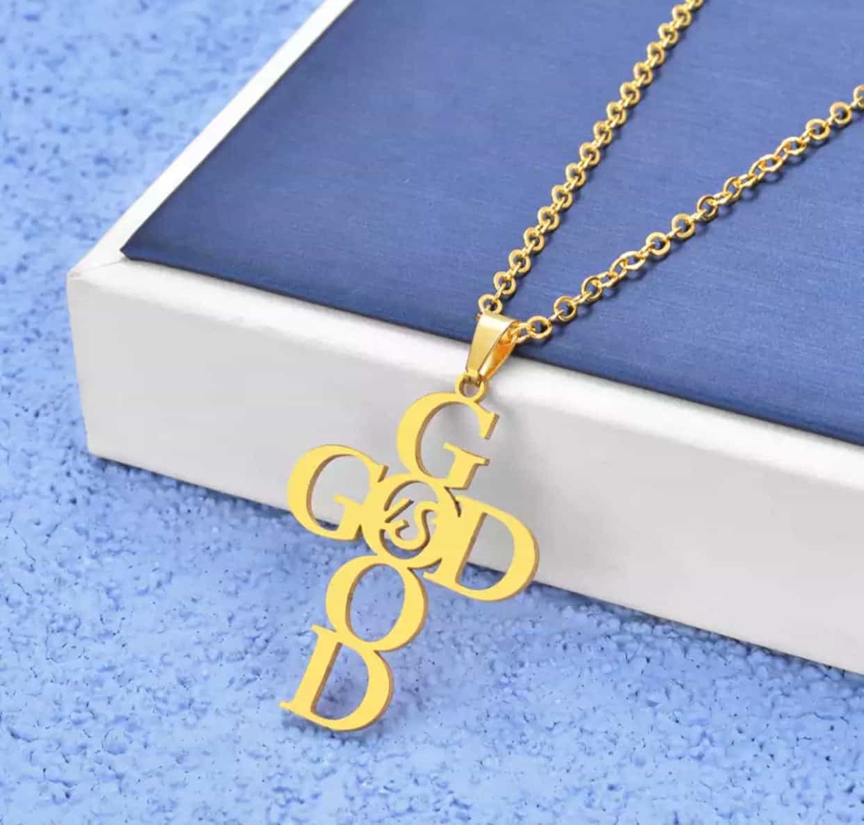 God is good necklace-All-Times-Gifts