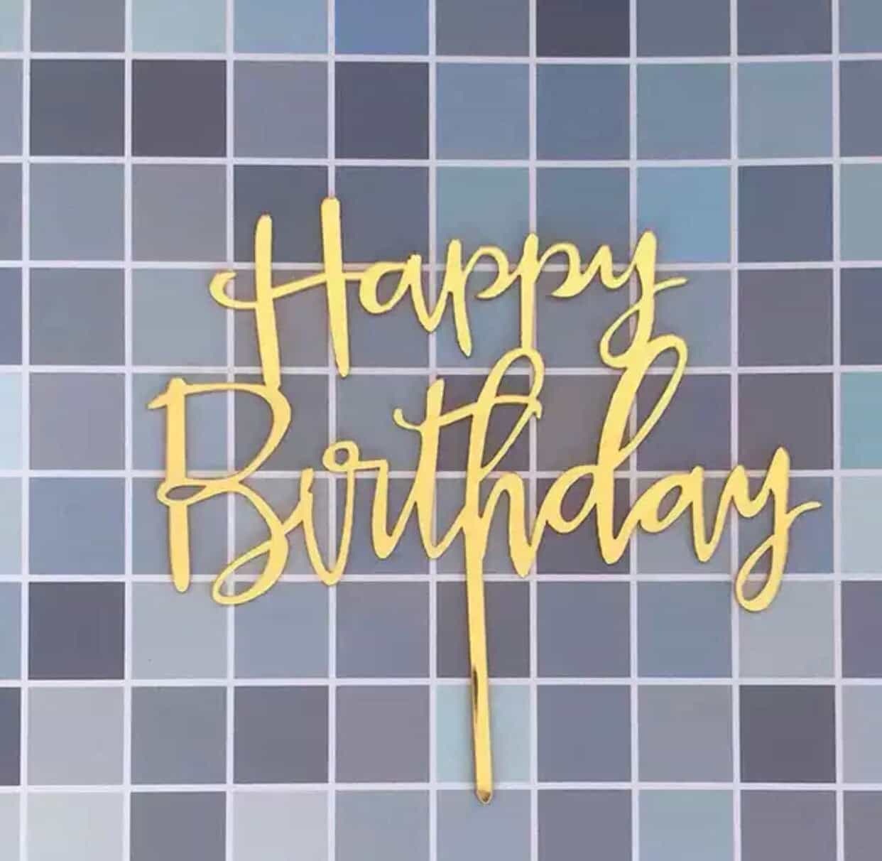 Birthday Cake Topper-Cake Topper-All-Times-Gifts