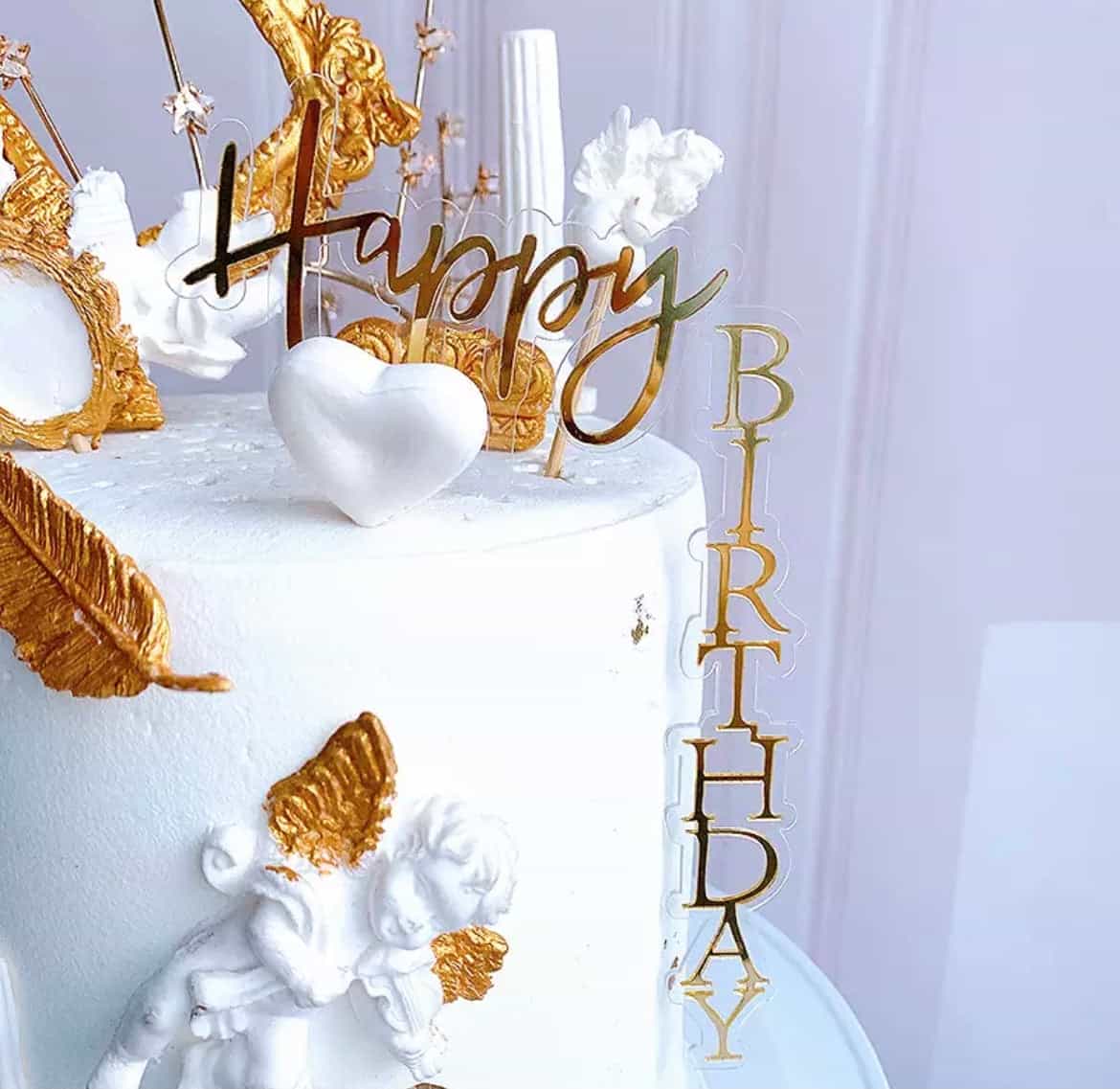 Happy Birthday Dropdown Cake Topper-Cake Topper-All-Times-Gifts