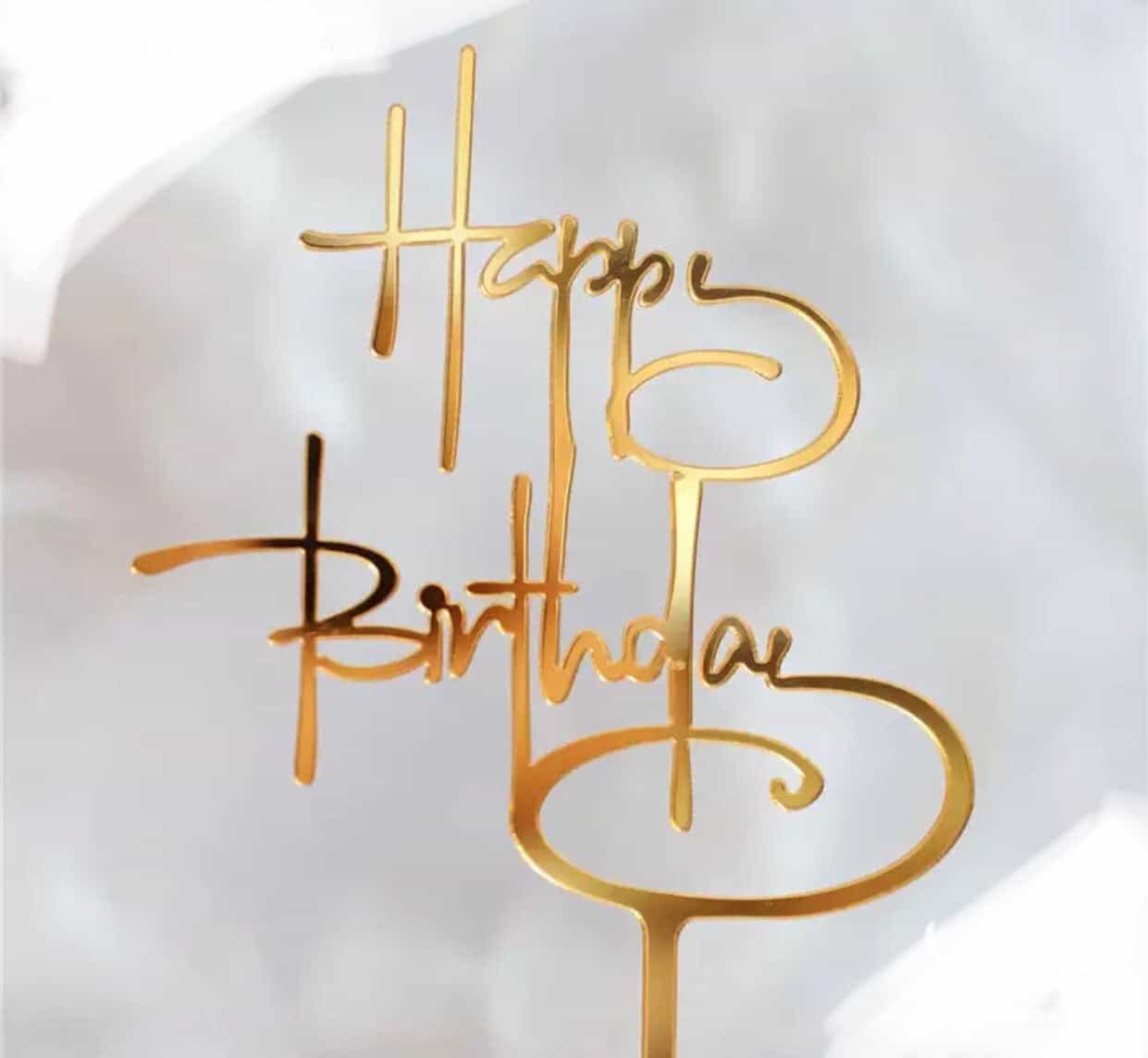 Unique Birthday Cake Topper-Cake Topper-All-Times-Gifts