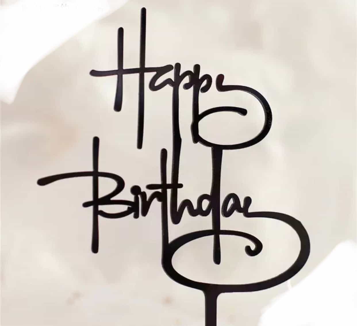 Unique Birthday Cake Topper-Cake Topper-All-Times-Gifts