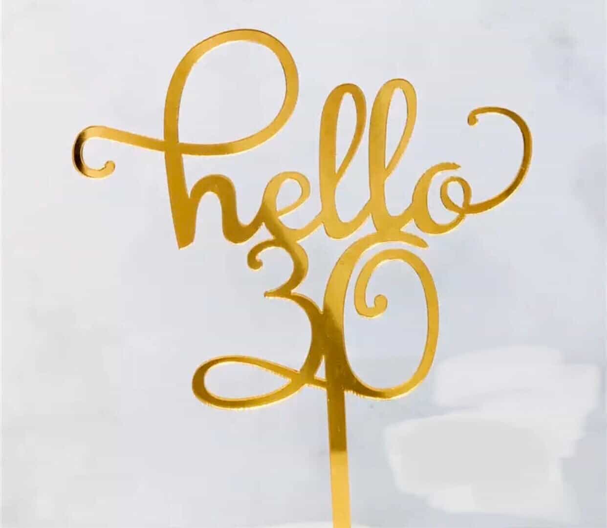 Milestone Cake Topper-Cake Topper-All-Times-Gifts