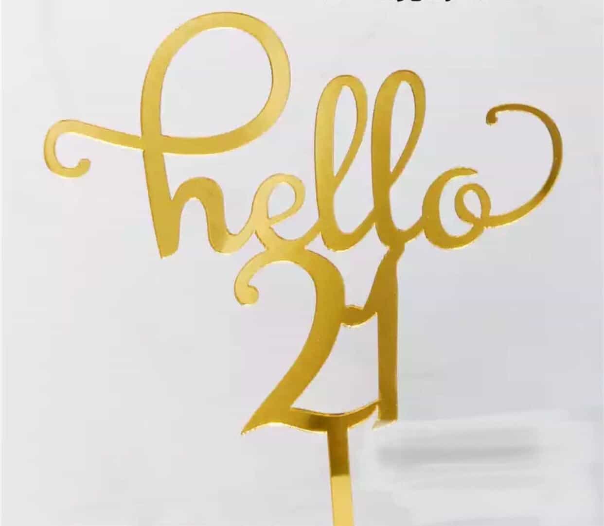 Milestone Cake Topper-Cake Topper-All-Times-Gifts
