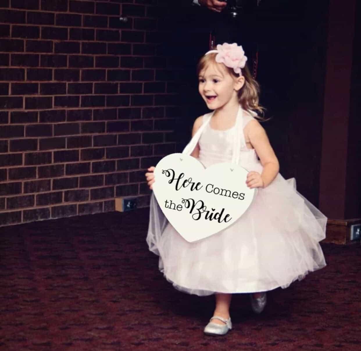 Here Comes the Bride Sign-All-Times-Gifts