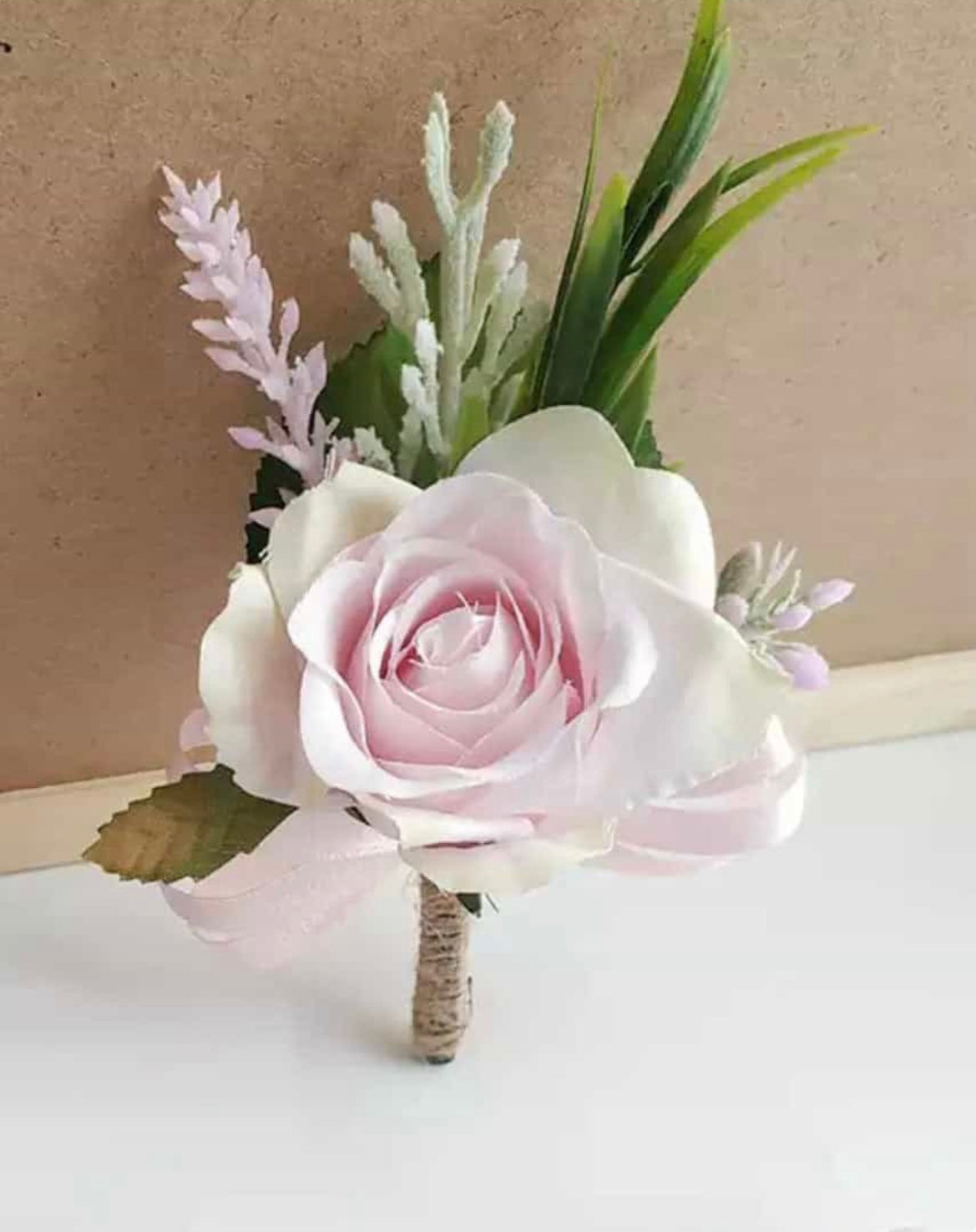 Floral Rose Corsage Bracelet / buttonhole