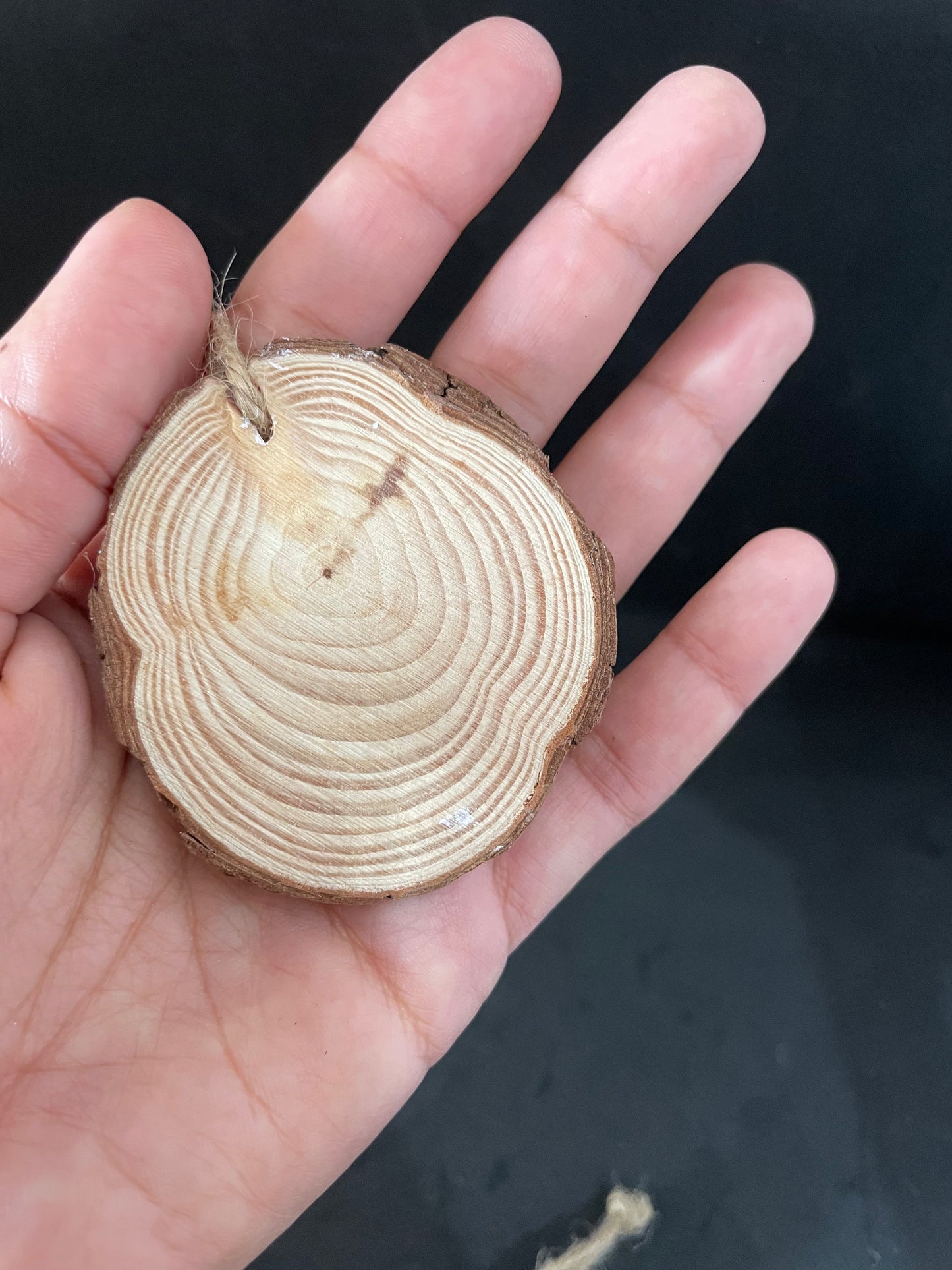 5pcs set wood slice ornaments