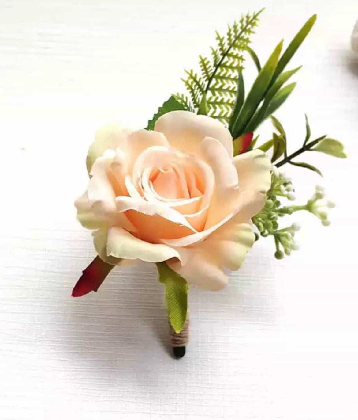 Floral Rose Corsage Bracelet / buttonhole