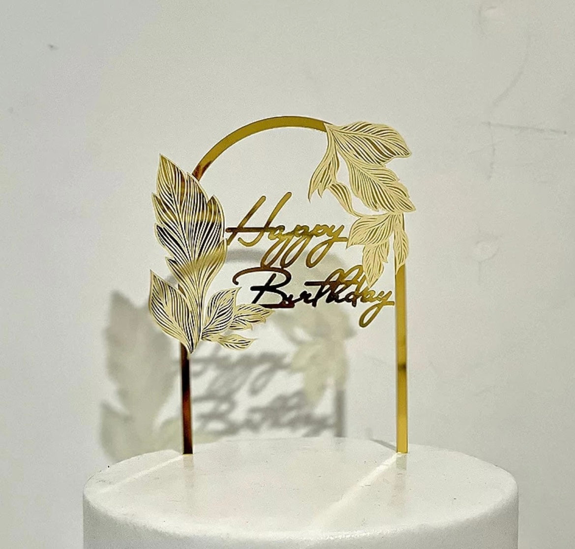 Arch leaves 🍃 cake topper-All-Times-Gifts