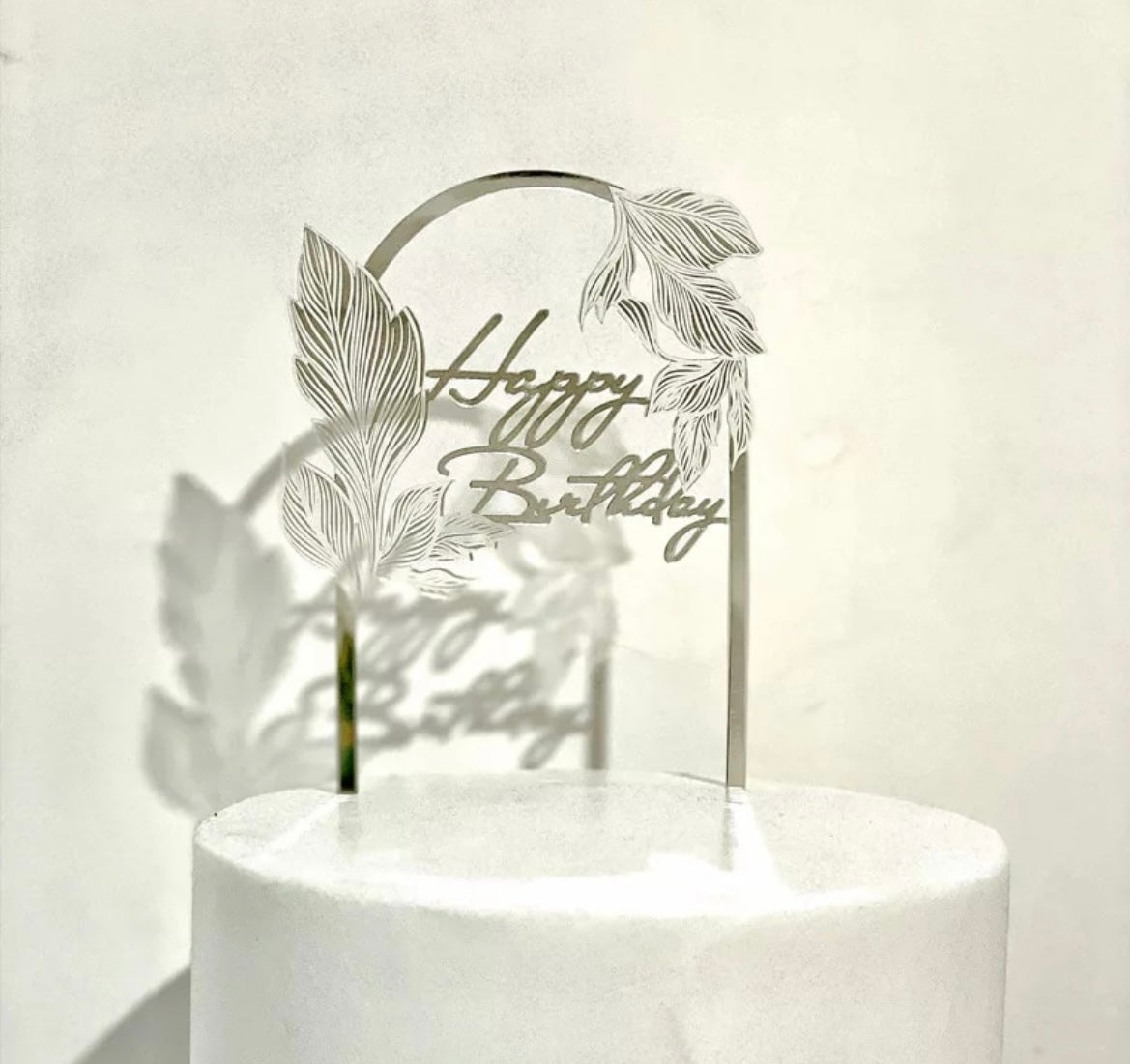 Arch leaves 🍃 cake topper-All-Times-Gifts